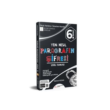 Paragrafın Şifresi Yayınları 6. Sınıf Paragrafın Şifresi Soru Bankası