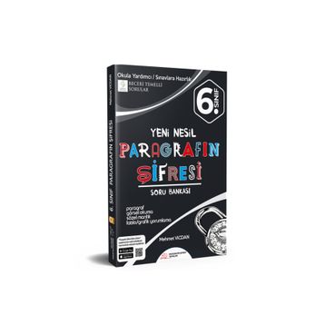 Paragrafın Şifresi Yayınları 6. Sınıf Paragrafın Şifresi Soru Bankası