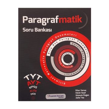Paragrafmatik Soru Bankası Canım Hocam Yayınları