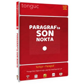 Paragraf'ta Son Nokta-Tonguç Akademi Yayınları