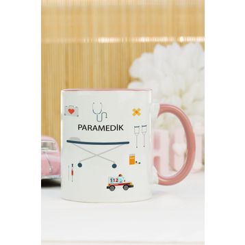 Paramedik Pembe Kupa Bardak