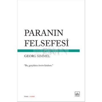 Paranın Felsefesi - Georg Simmel