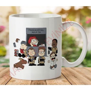 Paranormal Help Ghostbusters Peanuts Baskılı Kupa