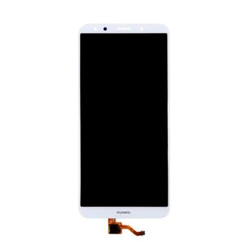 Parça Bankası Huawei Mate 10 Lite Dokunmatik Çıtasız Beyaz LCD Ekran