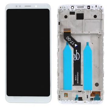 Parça Bankası Xiaomi Redmi 5 Plus Çıtalı Beyaz Dokunmatik Lcd Cep Telefonu Ekranı