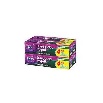 Parex 4 Al 3 Öde Orta Boy Buzdolabı Poşeti