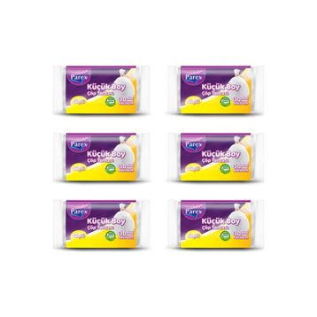 Parex 6'lı Mini Boy Güçlü Çöp Torbası