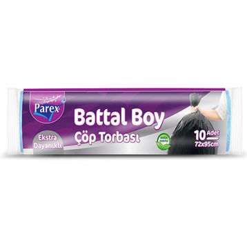 Parex Battal Boy Ekstra Dayanıklı Çöp Torbası