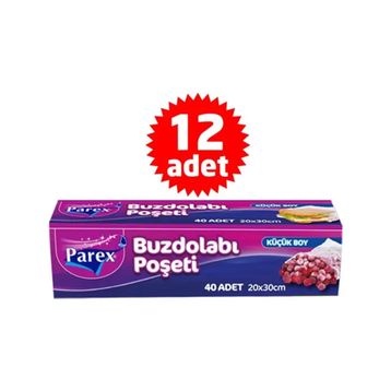 Parex Küçük Boy 12'li Buzdolabı Poşeti