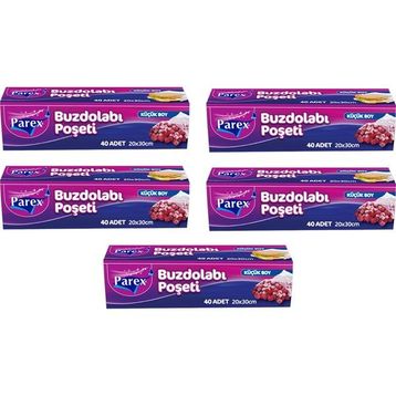 Parex Küçük Boy 5 Adet Buzdolabı Poşeti