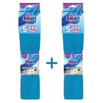 Parex Smart 5'li Mikrofiber Temizlik Bezi