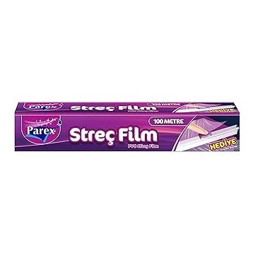 Parex Streç Film 100 mt Kesme Bıçaklı