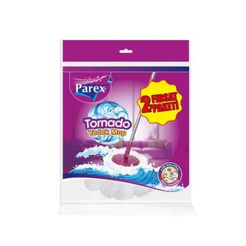 Parex Tornado Spinner Quick Tinny 2'li Fırsat Paketi Yedek Mop