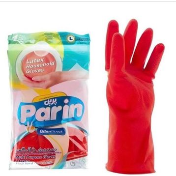 Parin Large 1 Çift Lateks Bulaşık ve Temizlik Eldiveni