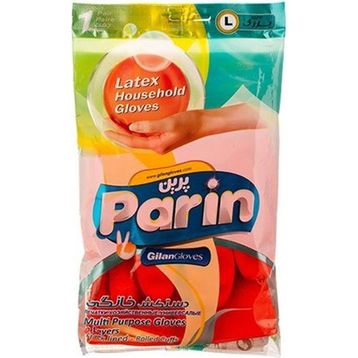 Parin Large 1 Çift Lateks Bulaşık ve Temizlik Eldiveni