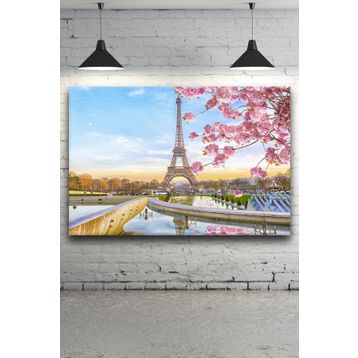 Paris Eyfel Kulesi Kanvas Tablo