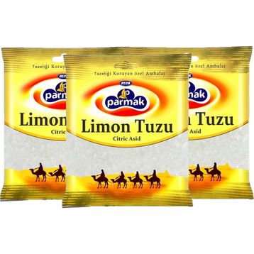 Parmak 3 Adet x 100 gr Limon Tuzu