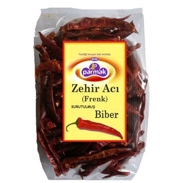 Parmak 500 gr Çok Acı Kurutulmuş Biber