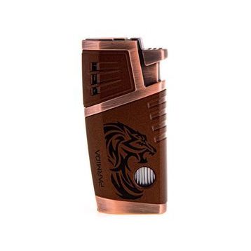 Parmida 2 Torch Bronz Desenli Puro Çakmağı