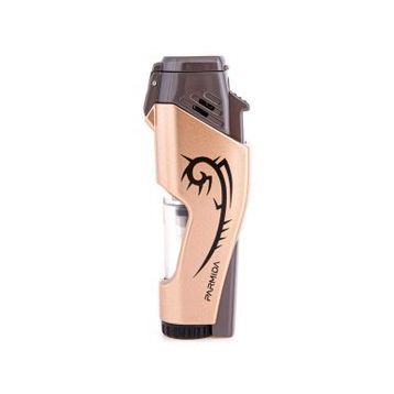 Parmida 2 Torch Bronz Desenli Puro Çakmağı
