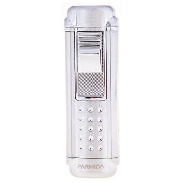 Parmida 4 Torch Gümüş Puro Çakmağı