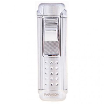 Parmida 4 Torch Gümüş Puro Çakmağı