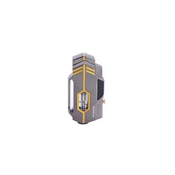 Parmida Çift Torch Gunmetal Puro Çakmağı