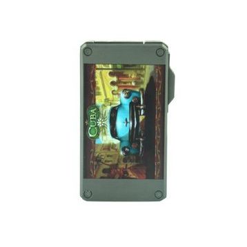 Parmida Çift Torch Resim Baskılı Puro Çakmağı