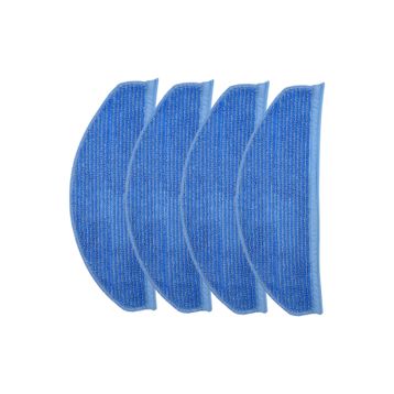 Parmis Philips Uyumlu Homerun 7000 Serisi Aqua XU7000 Robot Süpürge 4’lü Mikrofiber Paspas Bezi