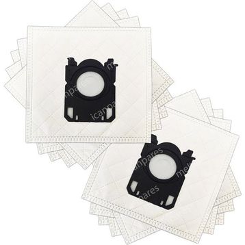 Parmis Philips Uyumlu Impact/plus/mobilo: FC8380 - FC8399 10 Adet Elektrikli Süpürge Toz Torbası