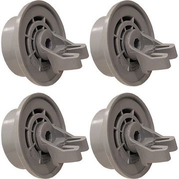 Parmis Whirlpool Uyumlu ADG332WH Bulaşık Makinesi 4 Adet Alt Sepet Tekerleği