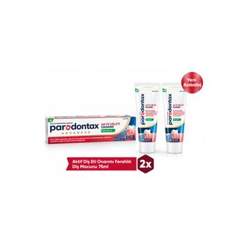 Parodontax Aktif Diş Eti Onarımı Ferahlık 2x75 ml Diş Macunu