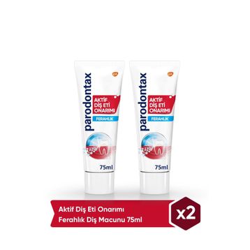 Parodontax Aktif Diş Eti Onarımı Ferahlık 2x75 ml Diş Macunu