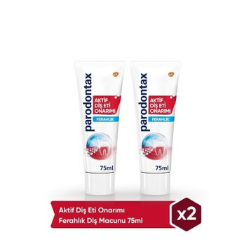 Parodontax Aktif Diş Eti Onarımı Ferahlık 2x75 ml Diş Macunu