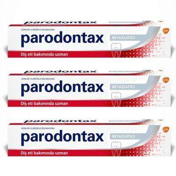 Parodontax Beyazlatıcı 3x75 ml Diş Macunu