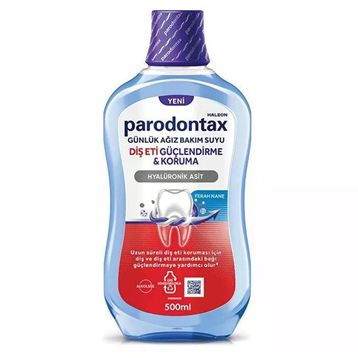 Parodontax Diş Eti Güçlendrici ve Koruma 500 ml Ağız Bakım Suyu