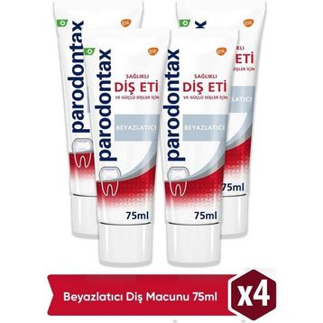 Parodontax Geliştirilmiş Tat Beyazlatıcı 4x75 ML Diş Macunu
