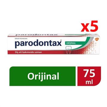 Parodontax Orijinal 5x75 ml Diş Macunu