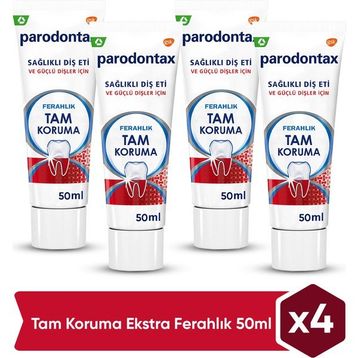 Parodontax Tam Koruma Ekstra Ferahlık 4x50 ml Diş Macunu
