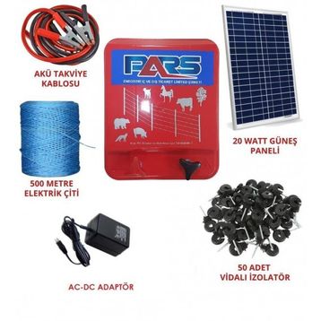 Pars Domuz Kovucu Elektrikli Çit Koruma Seti