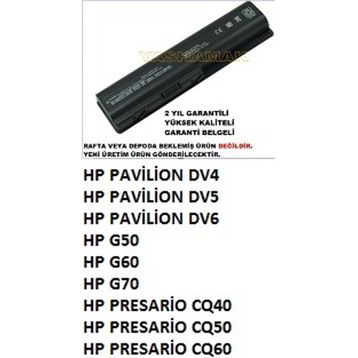 Pars HP Pavilion DV6-1160ET VA183EA Notebook Batarya Pil