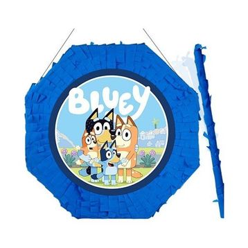 Parti Dükkanım Bluey 42 cm Pinyata + Sopası