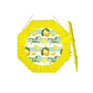 Parti Dükkanım Limon Temalı 42 cm Pinyata + Sopası