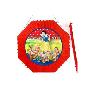 Parti Dükkanım Pamuk Prenses 42 cm Pinyata + Sopası