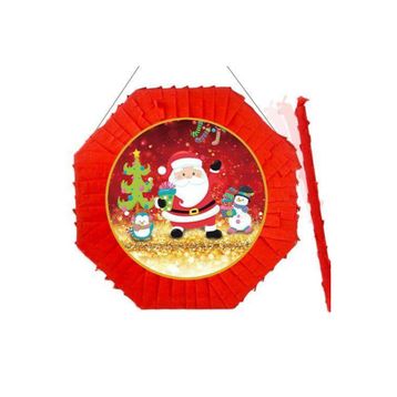 Parti Dükkanım Yılbaşı Noel Baba Model 2 42 cm Pinyata + Sopası
