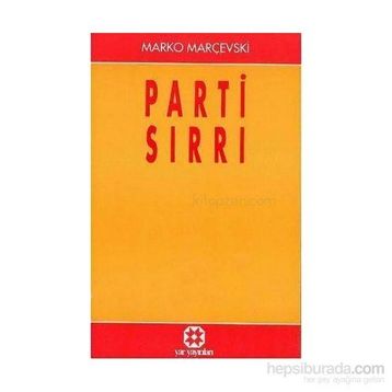 PARTI SIRRI - MARKO MARÇEVSKI