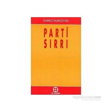 PARTI SIRRI - MARKO MARÇEVSKI