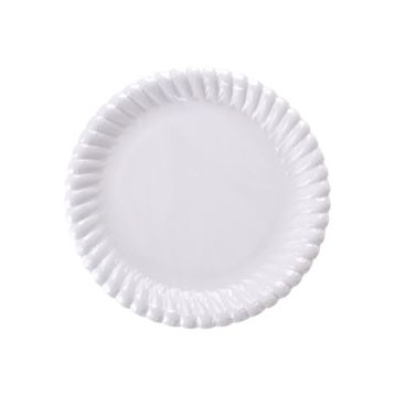 PartiBulutu 18 cm 25'li Beyaz Karton Tabak