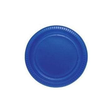 PartiBulutu 22 cm 25'li Lacivert Plastik Tabak