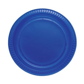 PartiBulutu 22 cm 25'li Lacivert Plastik Tabak